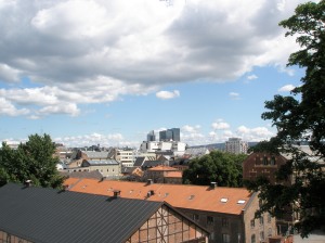View from Fort of Akershus Oslo
